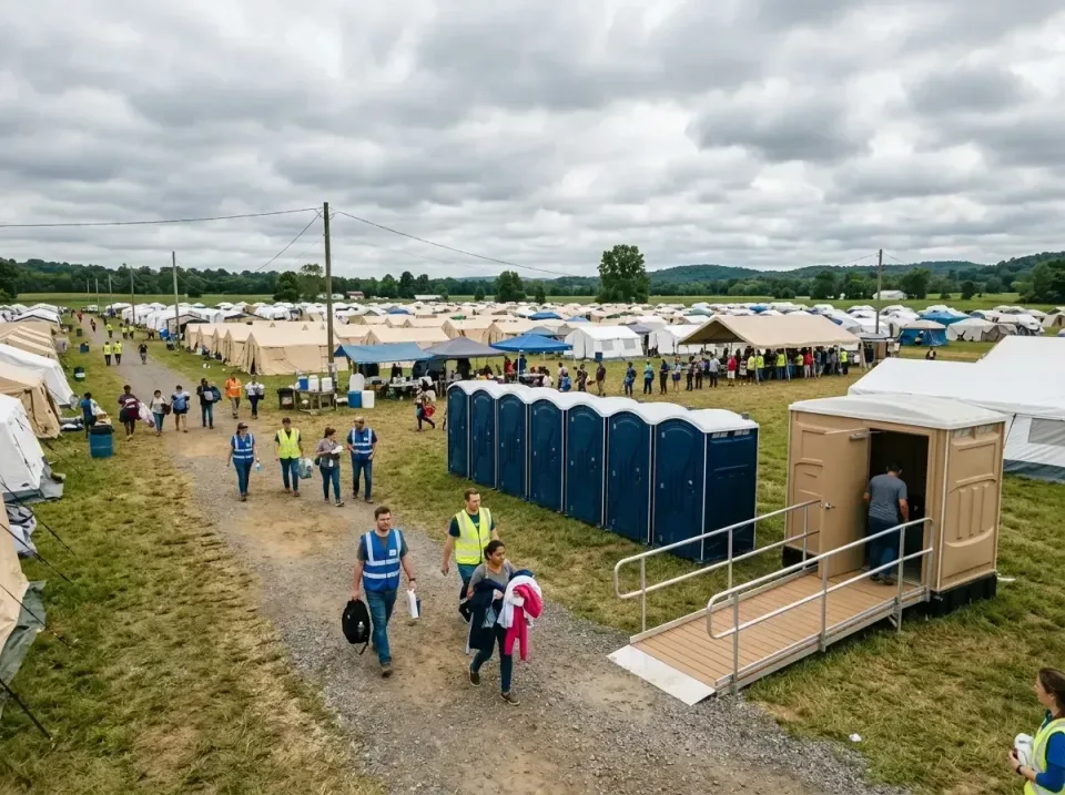 disaster-relief-camp-restrooms-010 — frequently asked questions, Dumpster & Portable Bathrooms Rental in Piney Mountain, VA